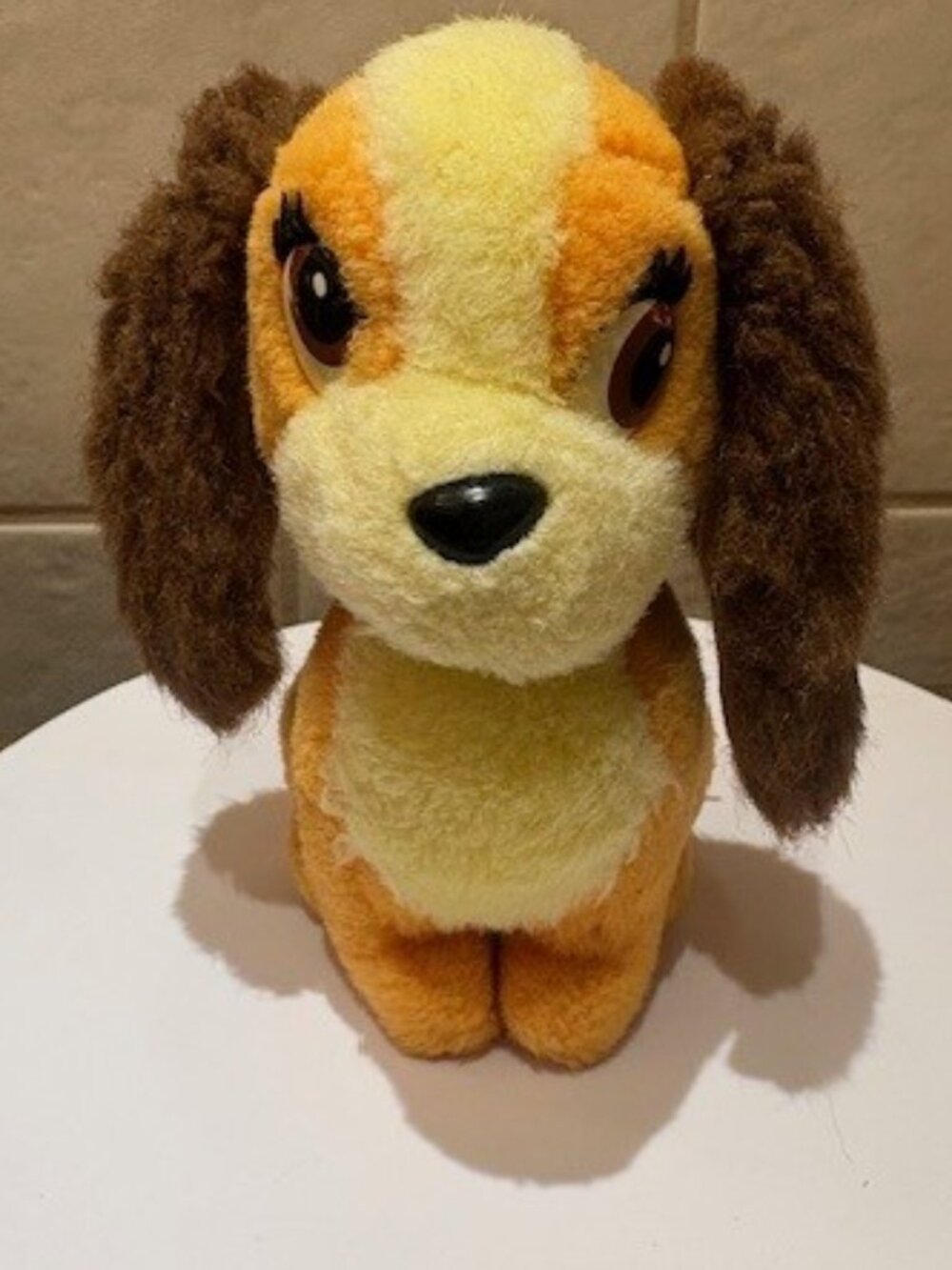 Vintage Lady From Lady And The Tramp Stuffed Animal Plush 1994 Walt Disney 7"